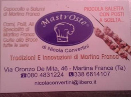 Mastroste Di Nicola Convertini food