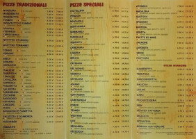 Pizza New menu