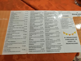 Pizzeria Da Peppino menu