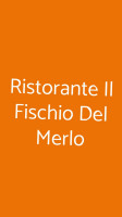 Il Fischio Del Merlo food