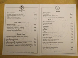 Trattoria Pizzeria Fuori Porta menu