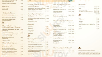 Ca' Briosi menu