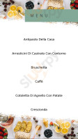 La Barcaccia menu