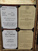 Il Nostrano menu