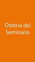 Osteria Del Seminario food