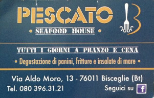 Pescato 13 menu