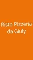 Risto Pizzeria Da Giuly food