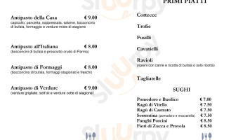 I Sapori Del Cilento menu