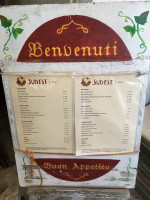 Osteria Sud Est menu