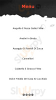 Trattoria Ongina menu