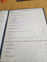 Fuori Orario menu