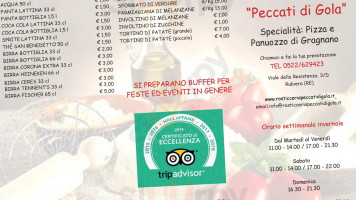 Pizzeria Peccati Di Gola food