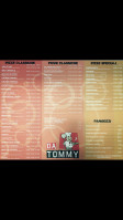 Pizzeria Da Asporto Da Tommy menu