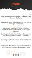 Osteria Beltrame menu