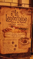 La Lanternina Da Molenda menu