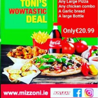 Mizzoni's Pizza food