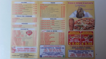 Pizzeria Il Faraone menu