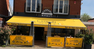 Caspari outside