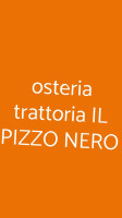 Osteria Trattoria Il Pizzo Nero food