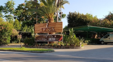 Twiga Beach Club outside