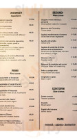 Il Cipresso menu