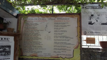 Don Minico menu