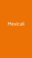 Mexicali food