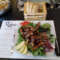 Rufus Rhythm Burger food