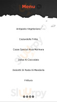 Trattoria Paradisiculo menu