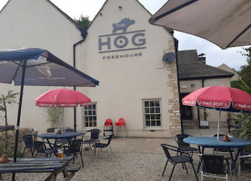 The Hog At Horsley inside