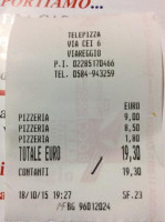 Telepizza Viareggio menu