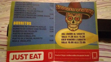 Taqueria Mamacita's menu