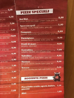 Pizzeria Dai Kiri menu