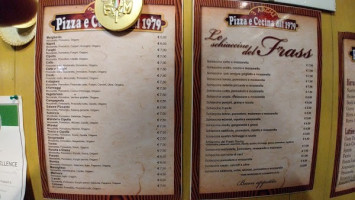 Pizzeria Rosticceria Tre Archi Di Frassini S. menu