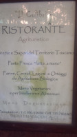 Agrituristico Il Colibrì menu