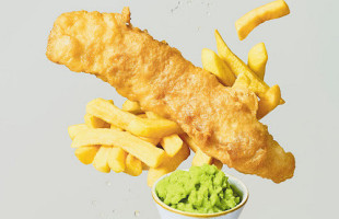 Fletton Fish And Chips food