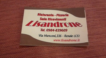 Lisandrone food