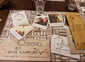 Osteria 5 All'undici food