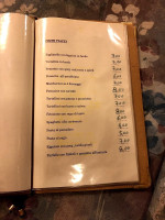 Trattoria Rosa Di Bonifacio Gabriele menu