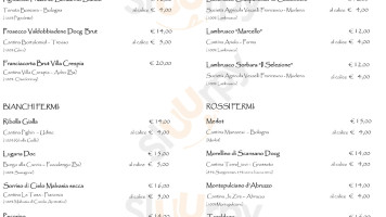 Il Chiosco menu