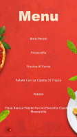 Pizzeria Paradiso menu