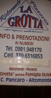 La Grotta food