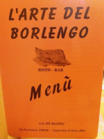 L'arte Del Borlengo menu