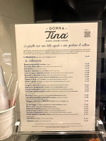 Donna Tina menu