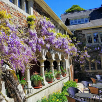 Lewtrenchard Manor outside