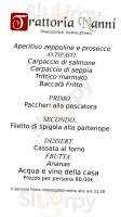 Trattoria Nanni food