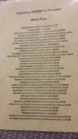 Pizzeria Da Marcello menu