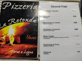 La Rotonda menu