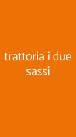 Trattoria I Due Sassi food