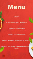 Villa Sagredo menu